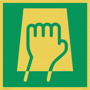 E906 safe condition push pad to open